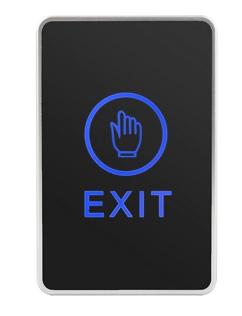 Érintés érzékeny kapcsoló, NO/NC, kék/zöld led, C1-bk